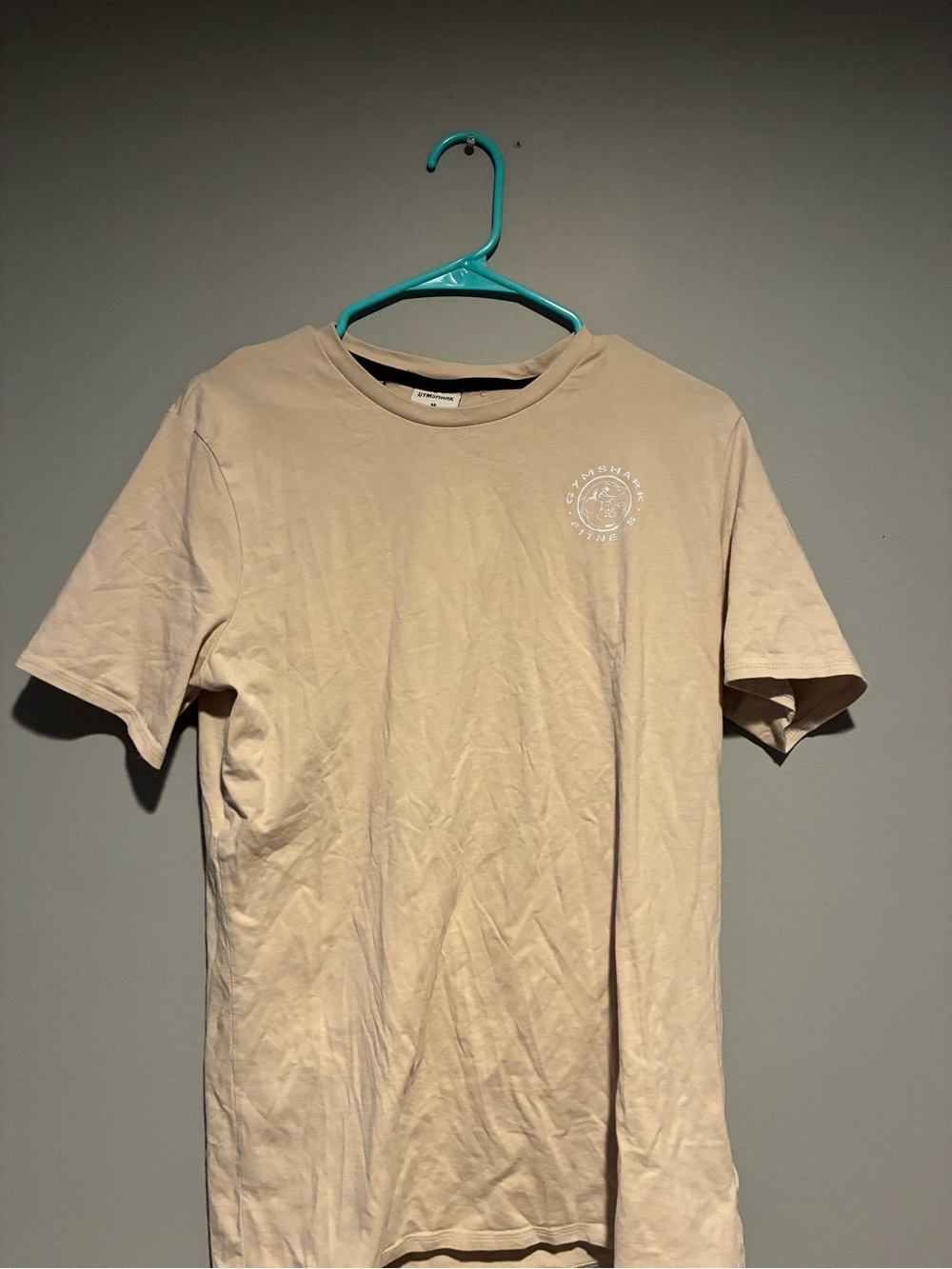 Tan Graphic Gymshark Shirt